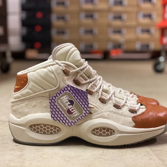 Reebok Other - Reebok Question Mid SNS Mens Shoes Brown Size 11